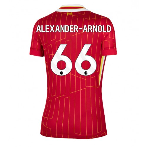 Fotballdrakt Dame Liverpool Alexander-Arnold #66 Hjemmedrakt 2024-25 Kortermet